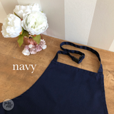 personalised children’s apron - navy blue