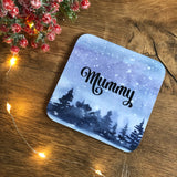 winter wonderland - christmas mug and coaster set