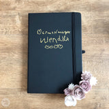 your handwriting - personalised notebook