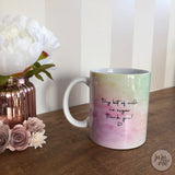 rainbow watercolour - mug