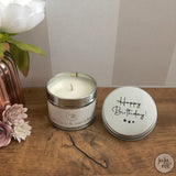 happy birthday! - soy wax candle