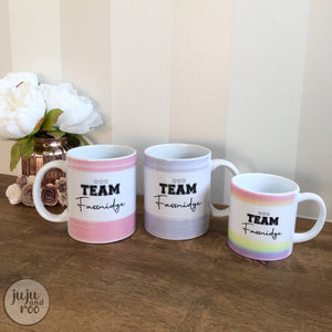 TEAM *surname* - personalised mug