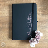 personalised teacher gift - notebook