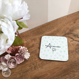 personalised name coaster