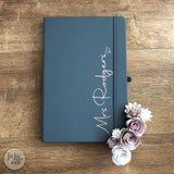 personalised teacher gift - notebook