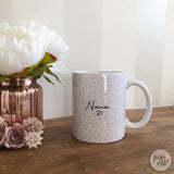 pastel hearts - mug