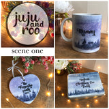 winter wonderland - personalised mug