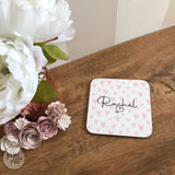 personalised name coaster