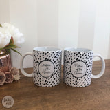 mother or father of the bride / groom - personalised mugs