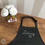 personalised children’s apron - raspberry