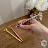 diamond topped pen