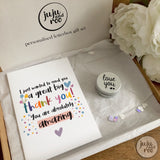 andyoucanquoteme card - letterbox gift set