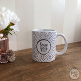 little dots - mug