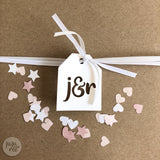 personalised initials - soy wax candle