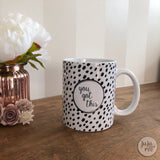 big dots - mug