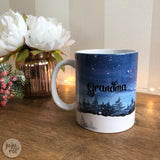 winter wonderland - christmas mug and coaster set