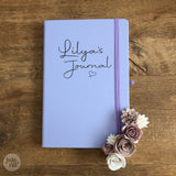 (personalised name)‘s journal