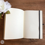 your handwriting - personalised notebook