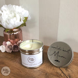 world’s best mum - soy wax candle