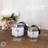 personalised initials - soy wax candle